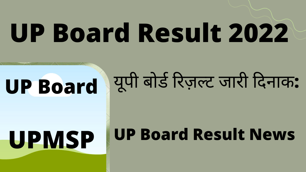 UP Board Result 2022