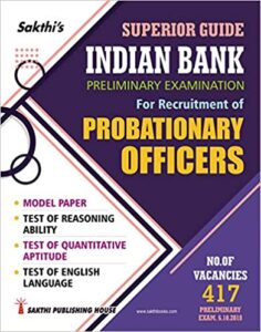 Indian Bank Specialist Officer SO Various Recruitment 2023